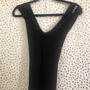 XS Black Tank top